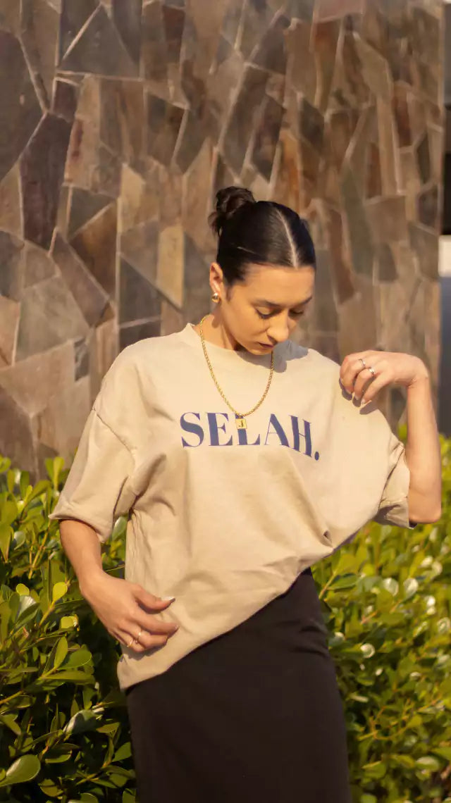 Camiseta Oversized Selah.